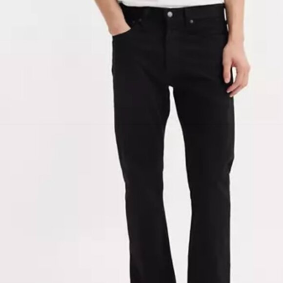 Levi's Premium Denim - Men's 501 Light Stretch 28x28 BLK, Straight Leg buttonfly - Picture 2 of 6